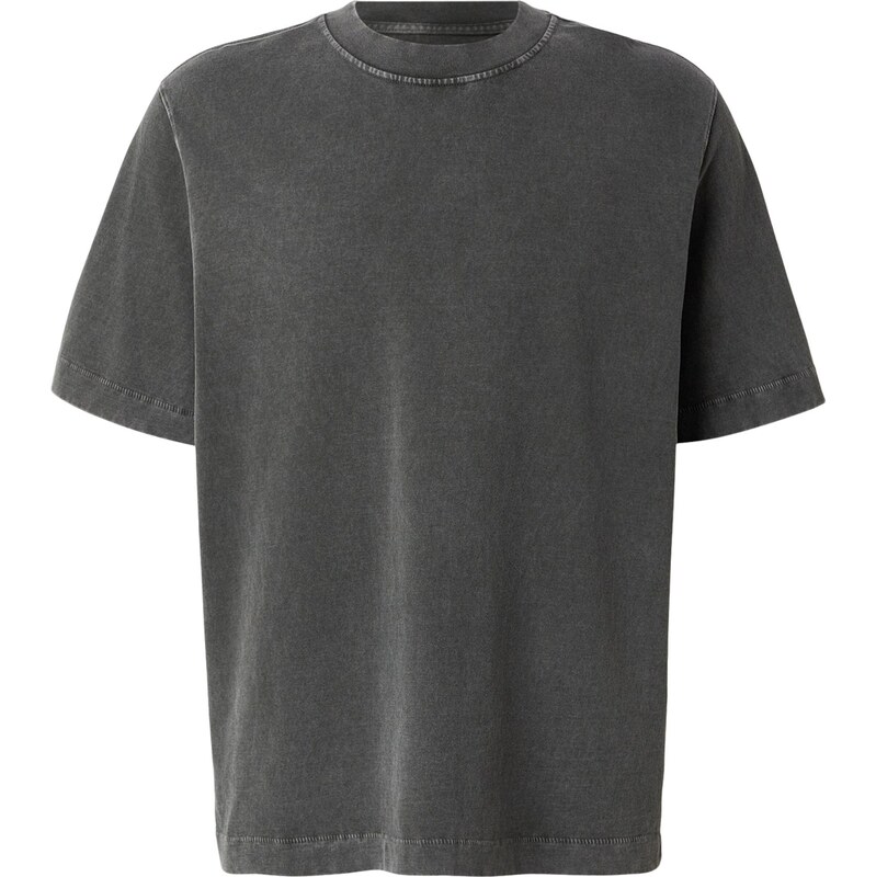 Abercrombie & Fitch Tričko čierna melírovaná 67891187