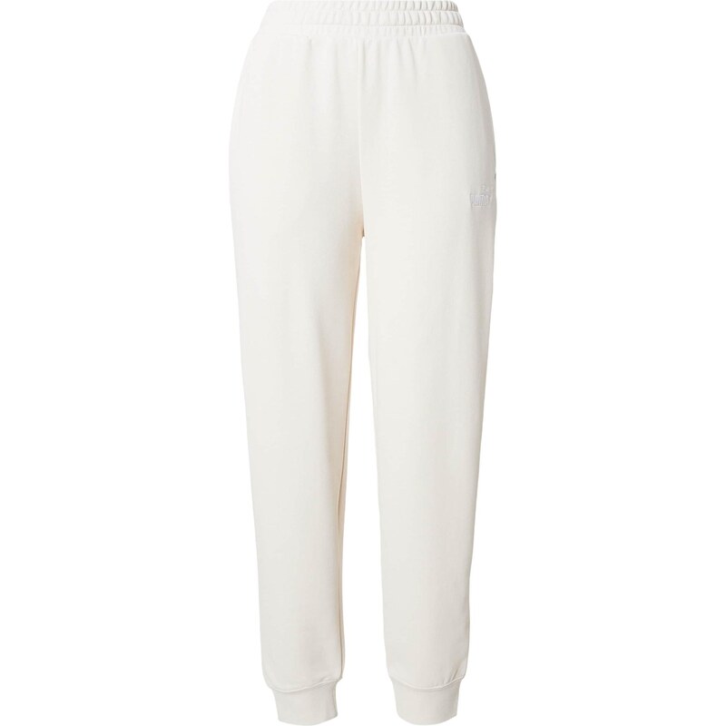 PUMA Športové nohavice ESS Small No. 1 biela 67891225