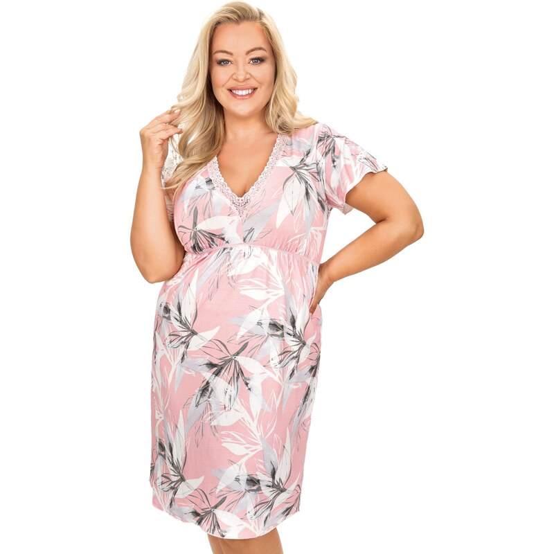 Donna nočná košieľka Evita - plus size až do 6XL 67888002