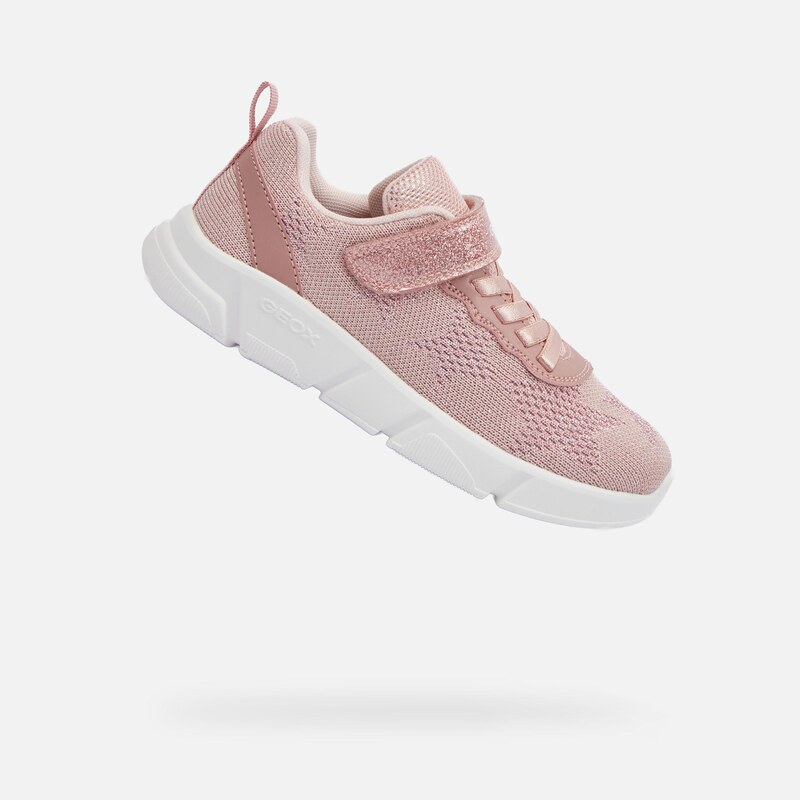 Pink Girls Sneakers Geox Aril - Girls 67892928