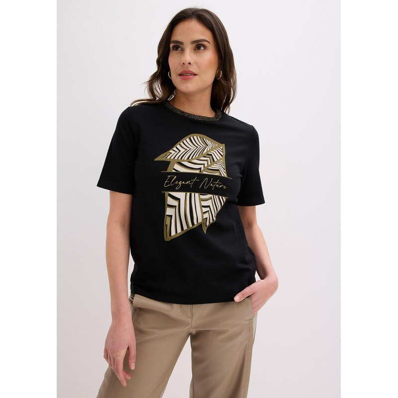 bonprix Tričko z bio bavlny, farba čierna 67879675