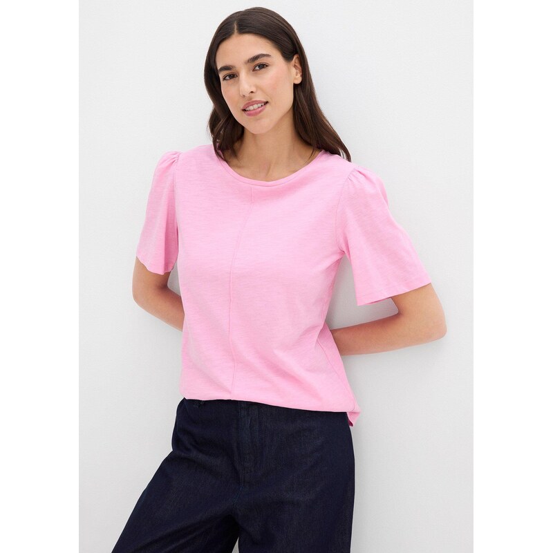bonprix Tričko z čistej bavlny, farba ružová 67879735
