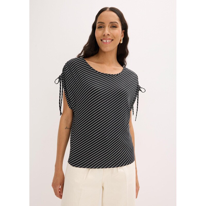 bonprix Tričko z jemnej viskózy, farba biela 67879920