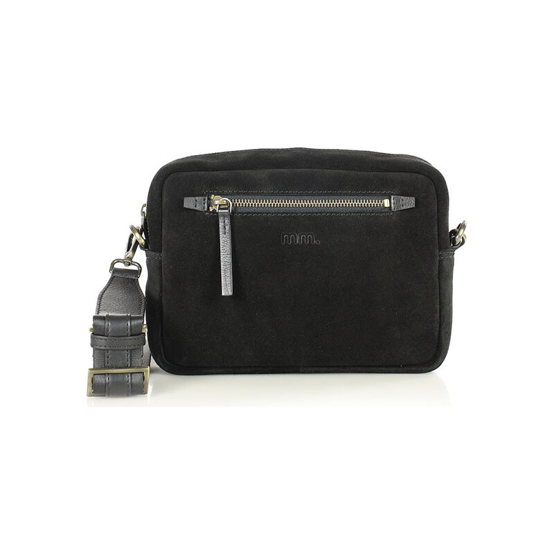 MARCO MAZZINI Dámska taška typu hobo, prírodná koža | čierna vp11aa 67892966