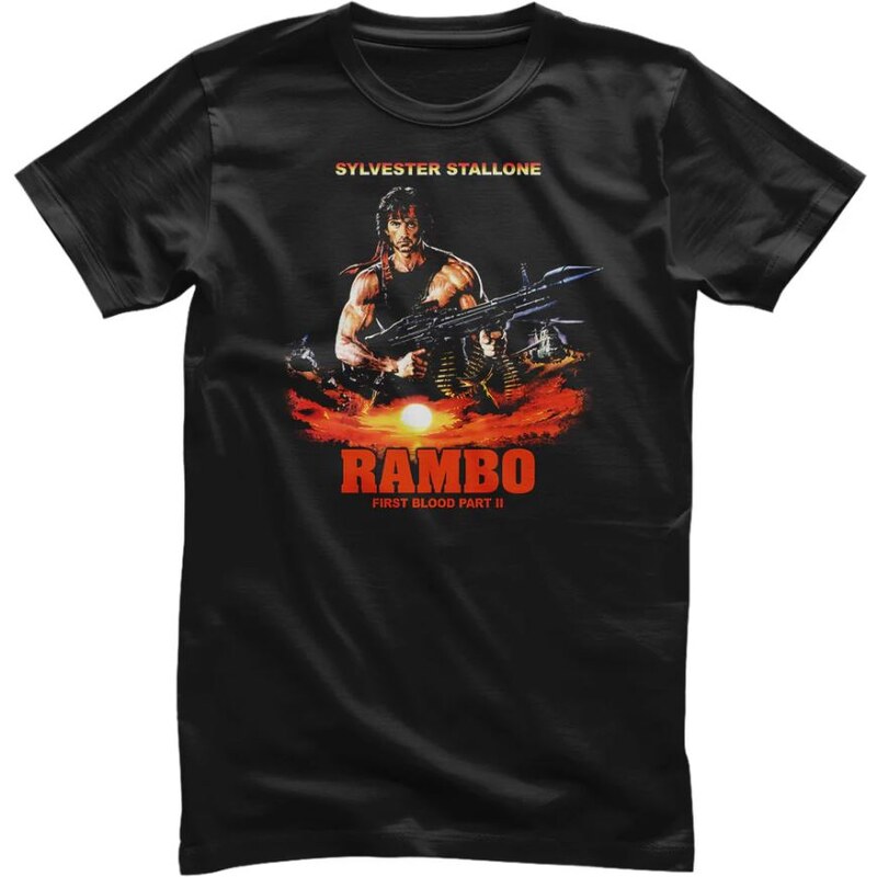 Hybris Rambo - First Blood Part 2 (tričko) 67895099