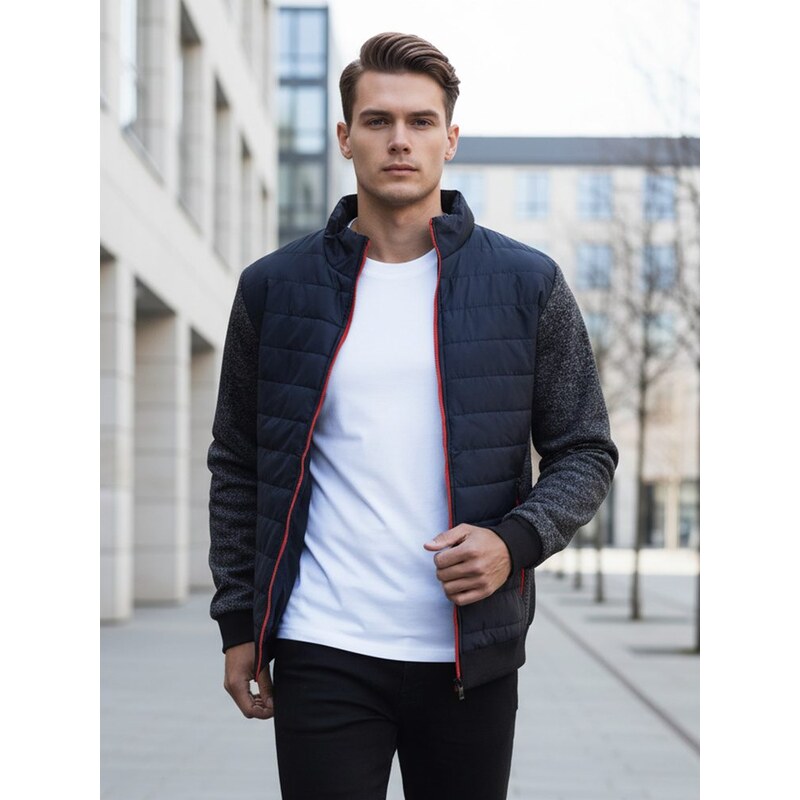 Buďchlap Prechodná granátová bunda bez kapucne 46472302