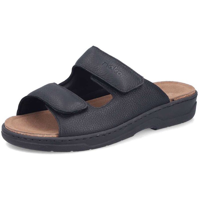Pánske šľapky RIEKER 20390-00 čierna S6 67896019