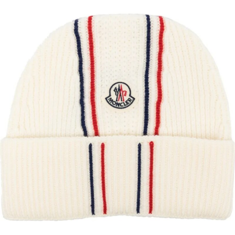 MONCLER Wool White čiapka 67659932
