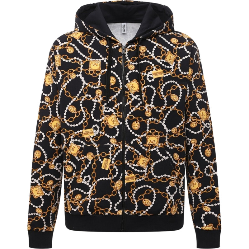 MOSCHINO Underwear Chain Black mikina 67761885