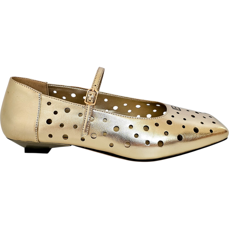 Zlaté Balerínky Laura Biagiotti Metal Gold 67899961