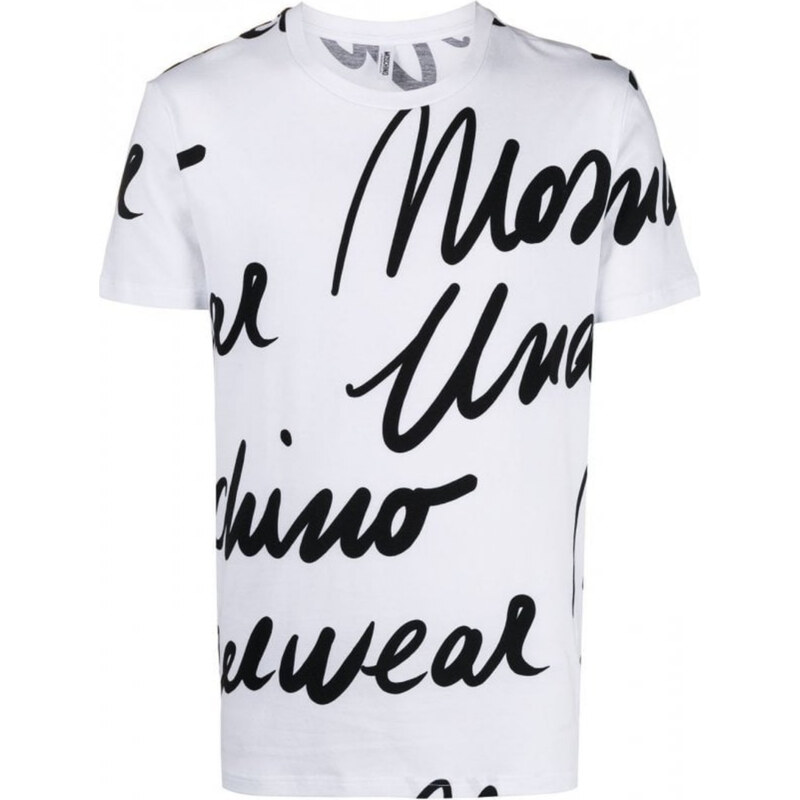 MOSCHINO Underwear Signature White tričko 67761887