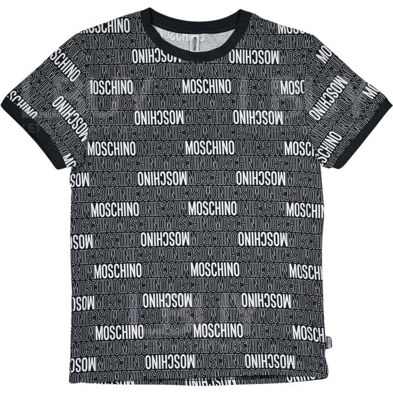 MOSCHINO Underwear Logo Black tričko 67761888
