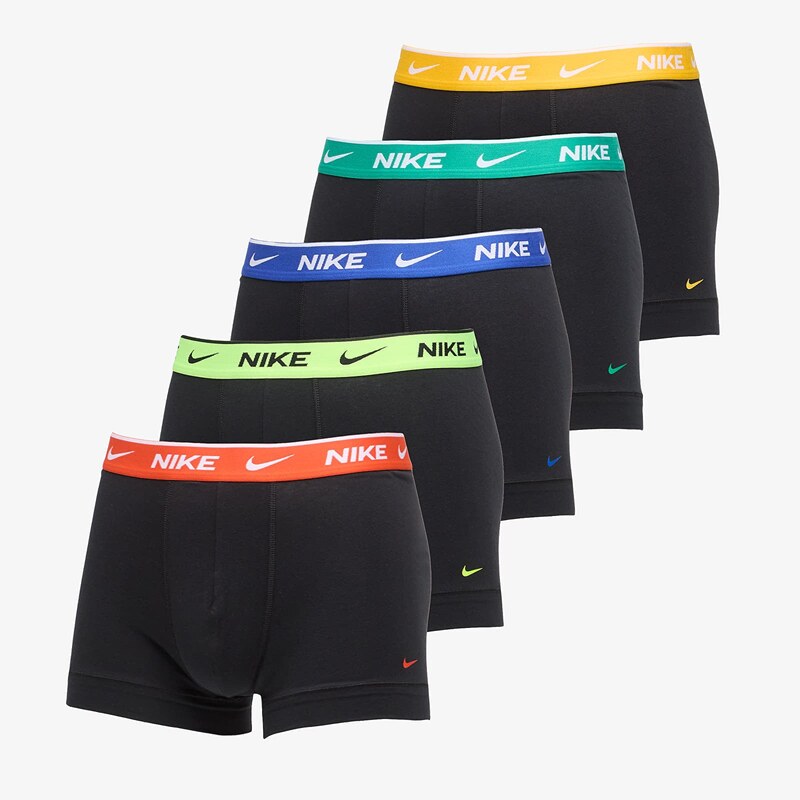 Boxerky Nike Trunk 5-Pack Black S 67900289