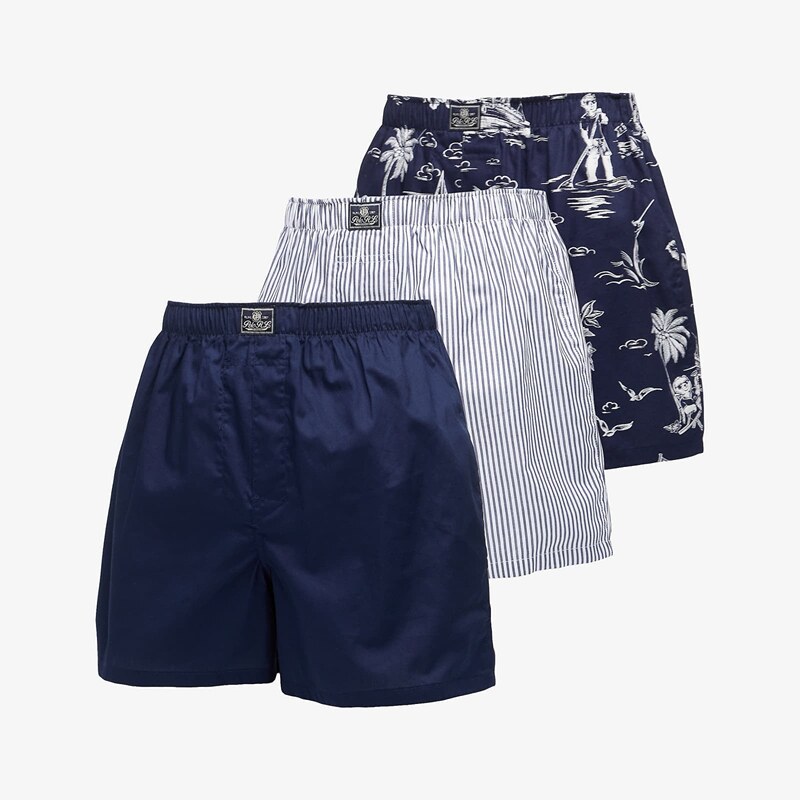 Boxerky Ralph Lauren Open Boxer 3-Pack Multi L 68218801