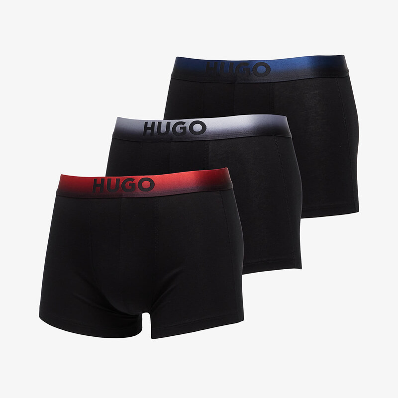 Boxerky Hugo Boss Trunk 3-Pack Spray Excalibur Grey L 67900315