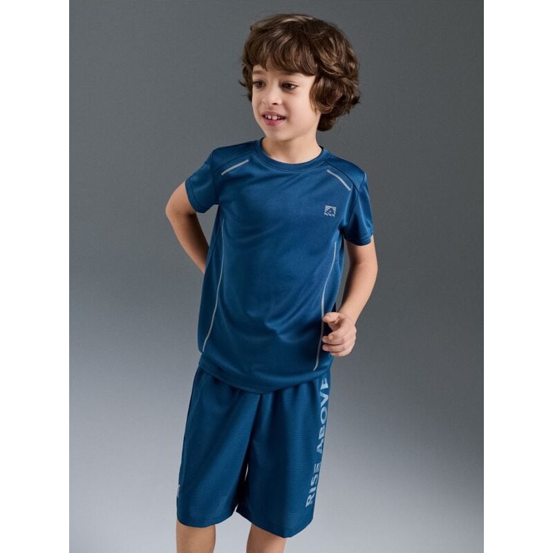 Sinsay - Športové šortky - indigová 67900324