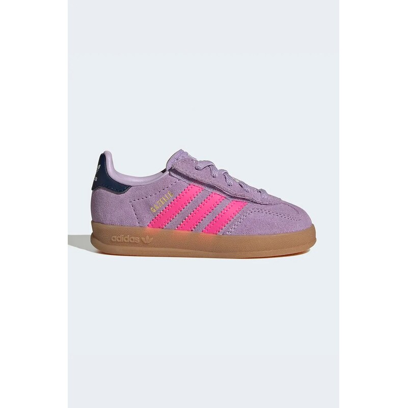 Detské semišové tenisky adidas Originals GAZELLE INDOOR 67901097