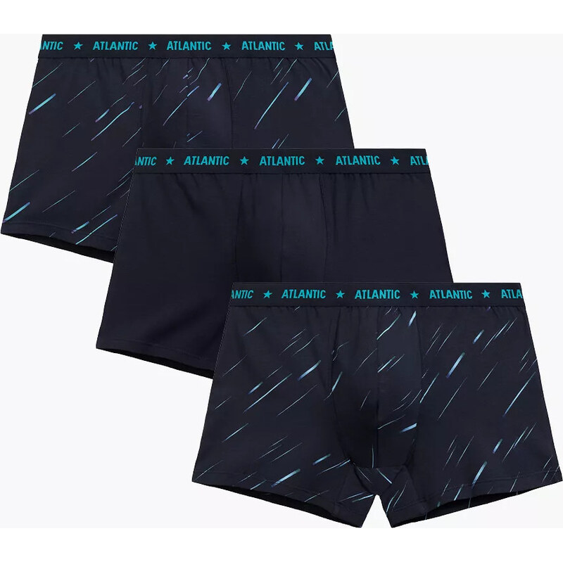 BASIC Pánske boxerky Atlantic 3-PACK 67901813