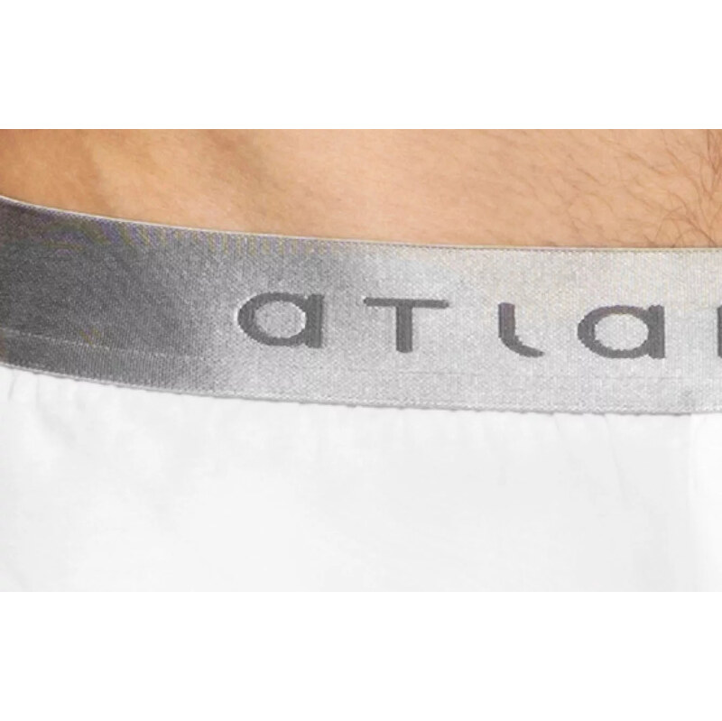 BASIC Biele pánske voľné boxerky 67901818