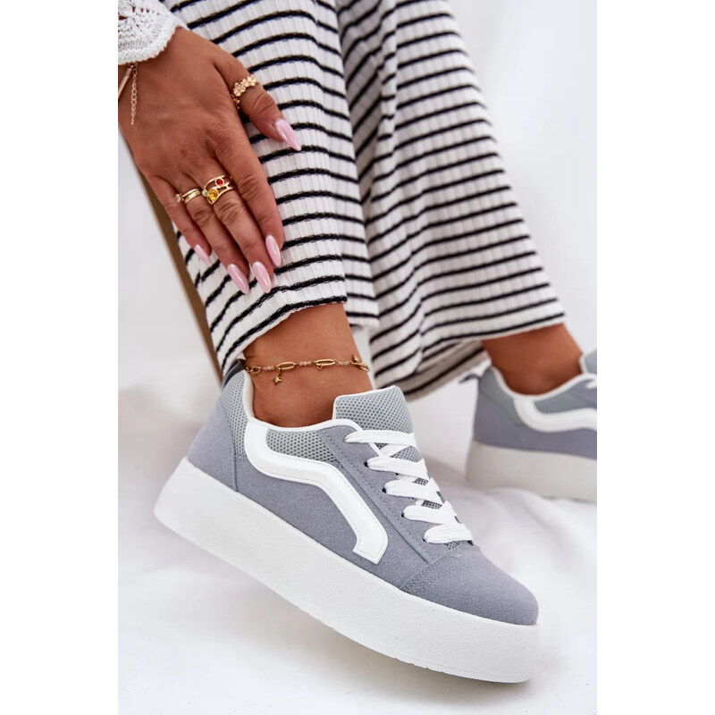 Kesi Modré dámske tenisky na platforme Tellnira 67901857