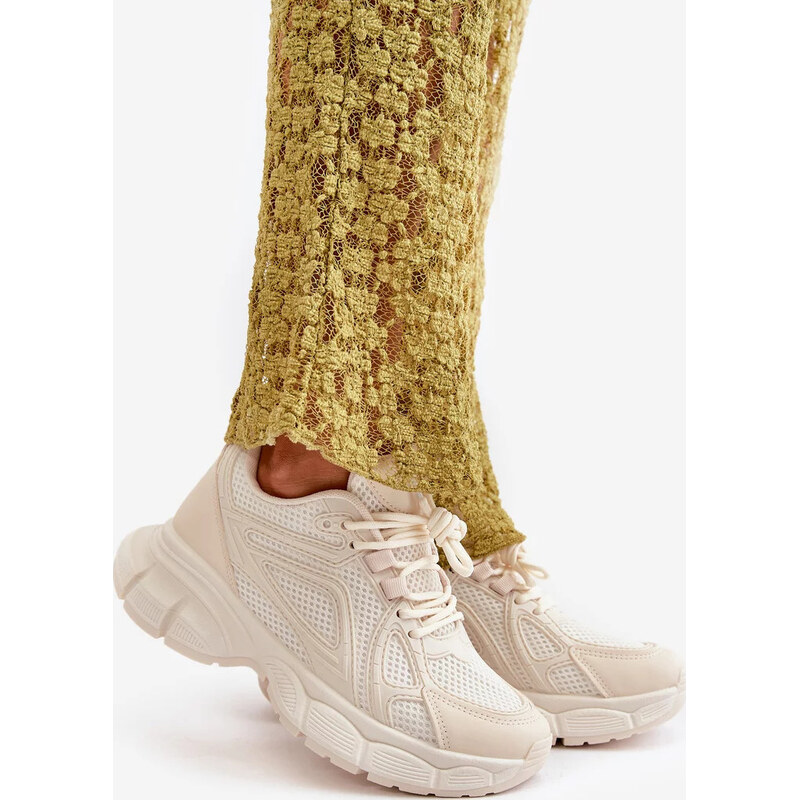 Kesi Béžové dámske športové tenisky Timoci 67901858