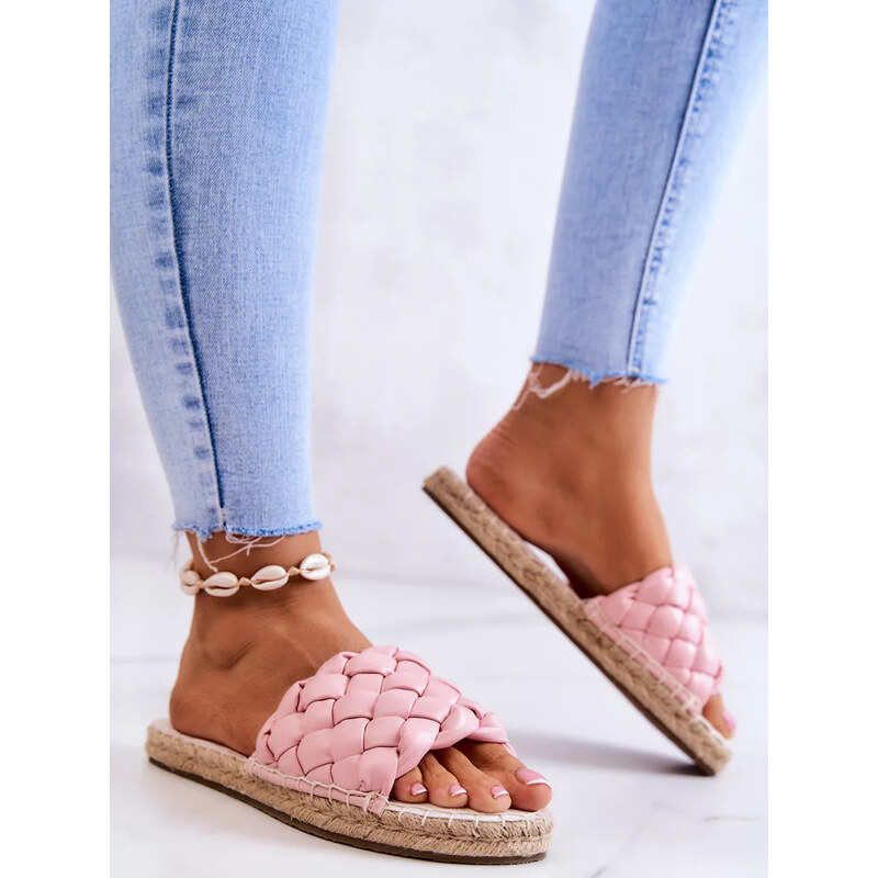 Dámske letné šľapky Big Star ružové 67901876