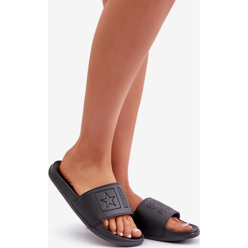 Čierne penové šľapky dámske Big Star OO274040 67901899