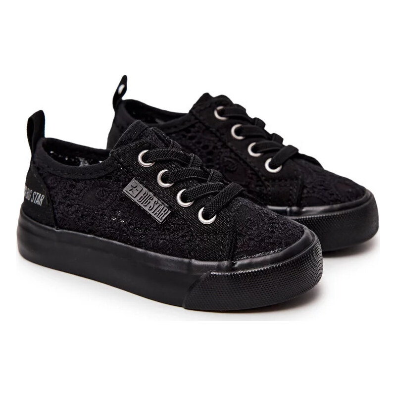 Čierne Openwork Sneakers Big Star 67901904