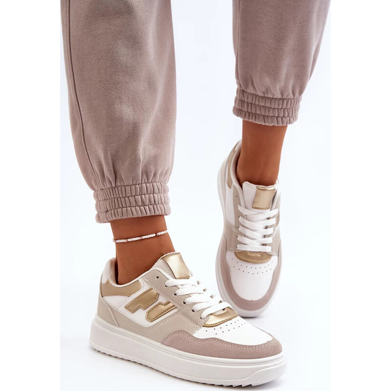 Kesi Béžové dámske tenisky Regines 67901953