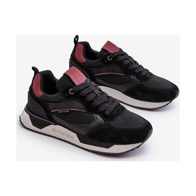 Čierne pánske tenisky Memory Foam System Big Star 67901965