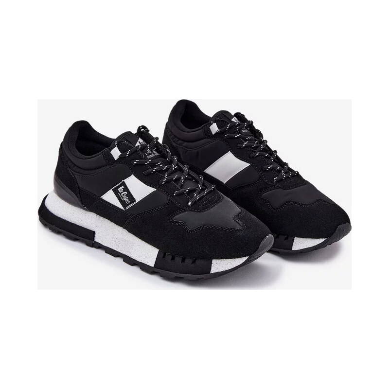 Kesi Čierne pánske tenisky na platforme Lee Cooper 67901970