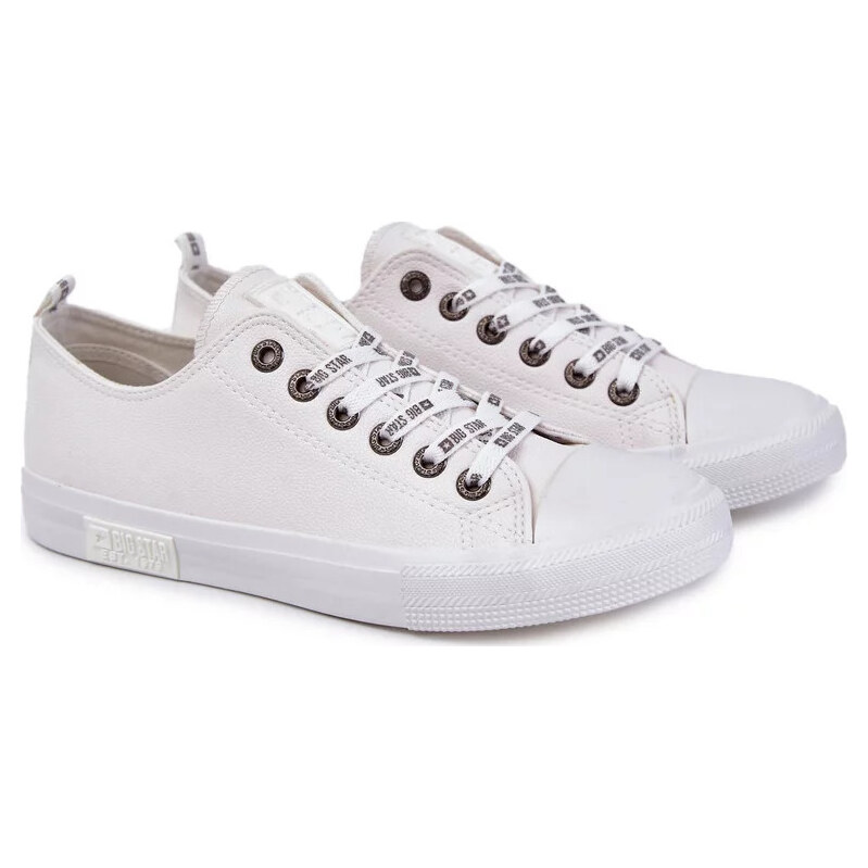 Biele pánske kožené tenisky Big Star 67901984