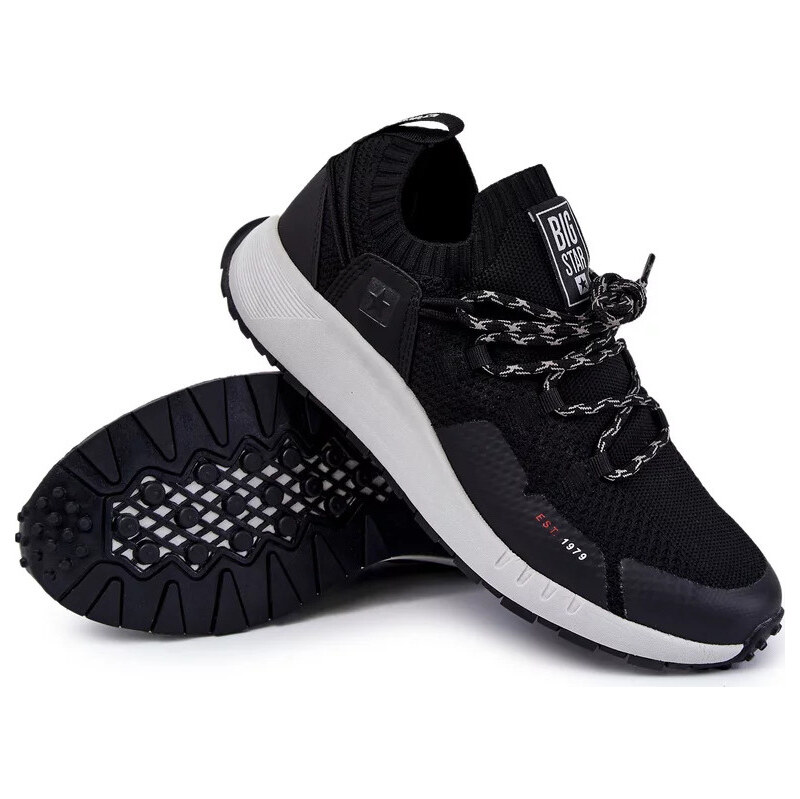 Čierna pánska športová obuv Big Star 67901997