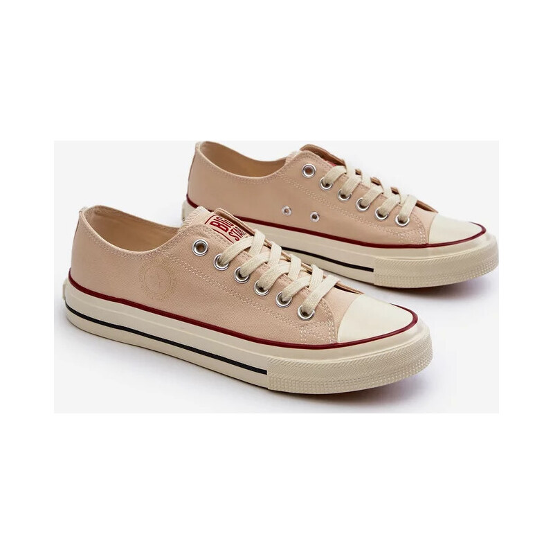 Béžové pánske nízke tenisky Big Star 67902033