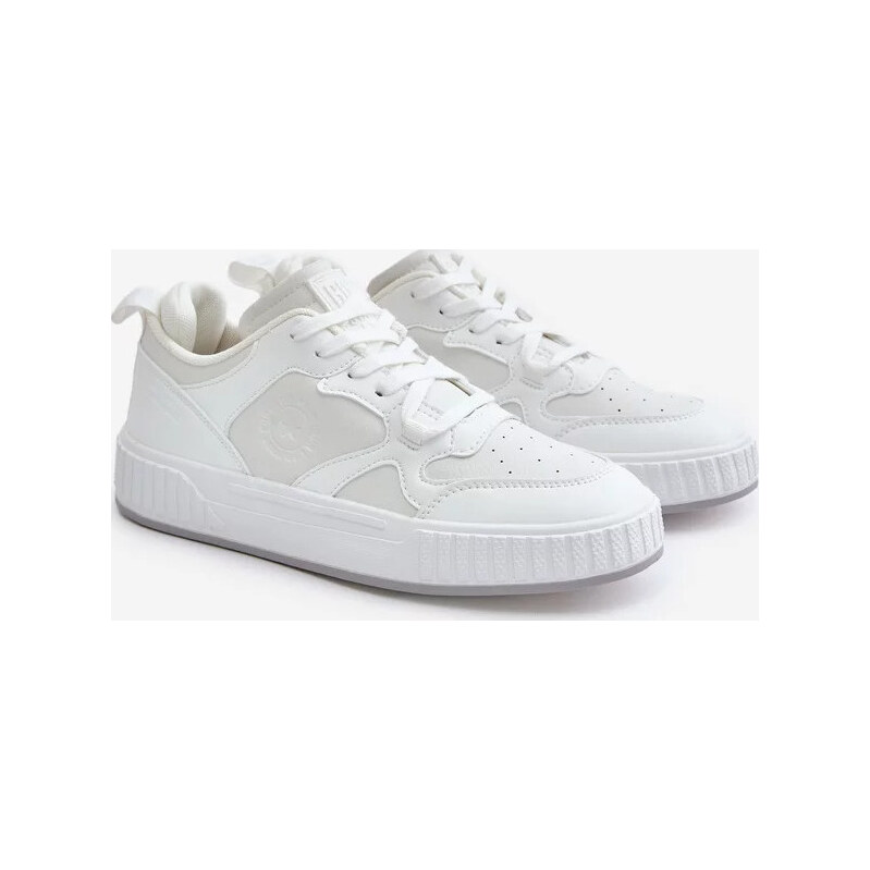 Biele pánske tenisky z eko kože Big Star 67902052