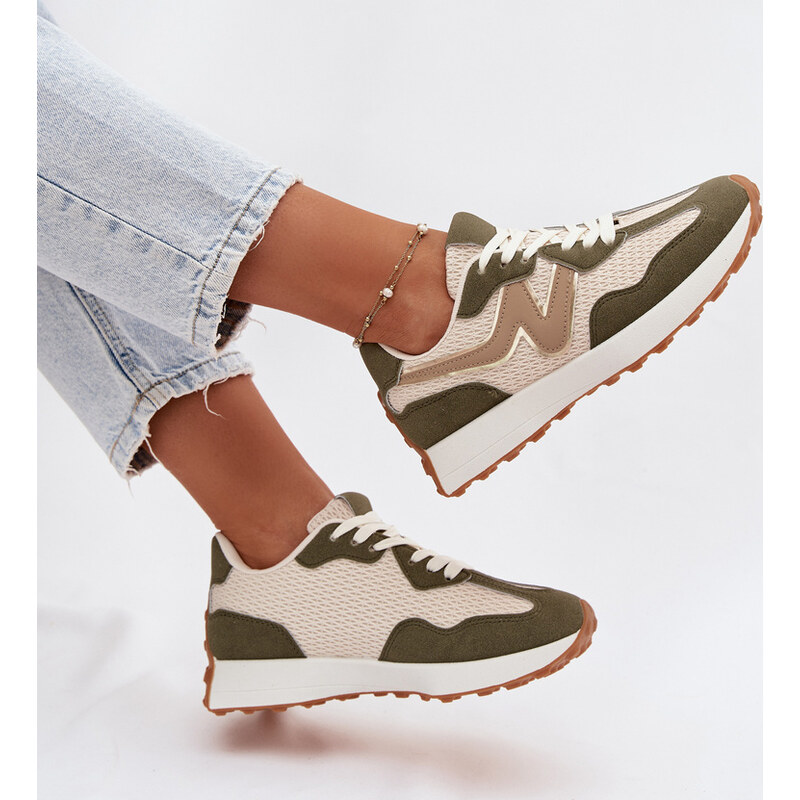 Kesi Zelené dámske športové topánky na platforme Janelora 67902055