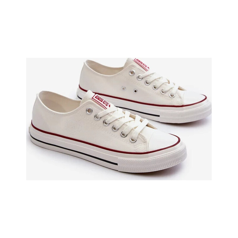 Biele pánske nízke tenisky Big Star 67902057