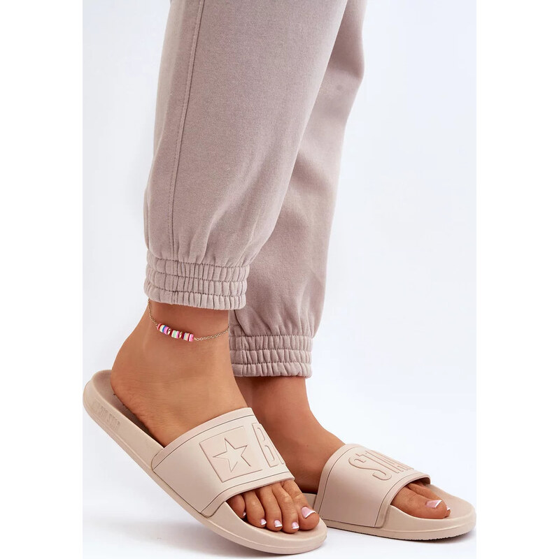 Béžové dámske šľapky Big Star 67902060