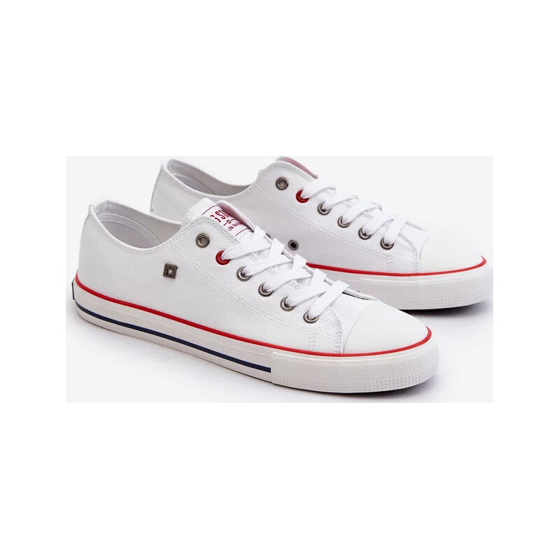 Biele pánske tenisky Big Star HI-POLY SYSTEM 67902082