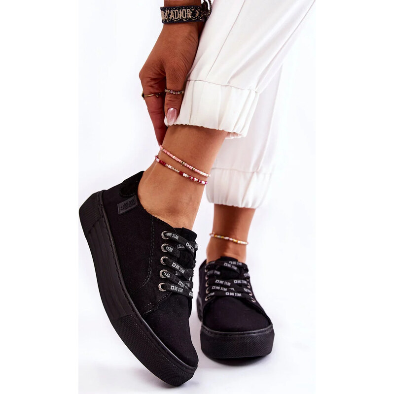 Čierne dámske tenisky Memory Foam System Big Star 67902079