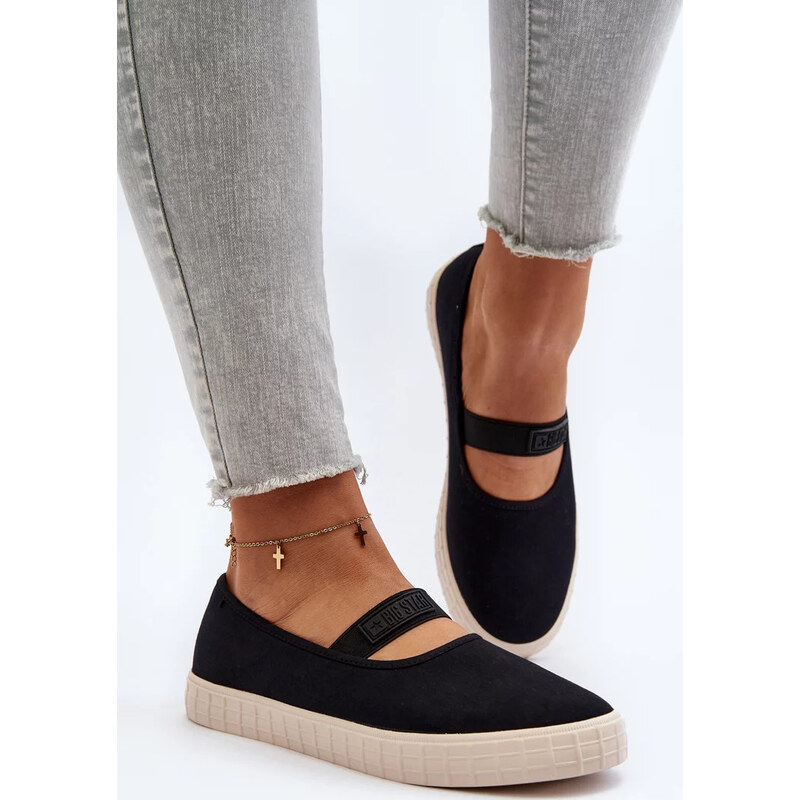 Čierne dámske baleríny/tenisky Big Star 67902097