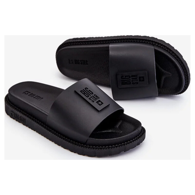 Čierne dámske šľapky Big Star 67902104