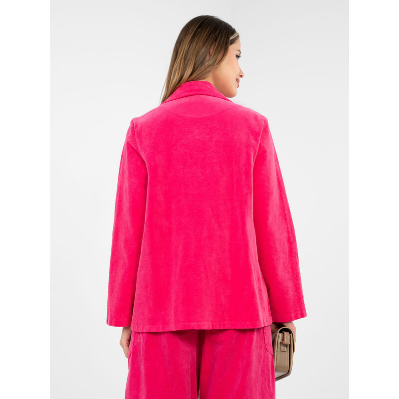 Fuksiový blazer Rue Paris 67901629