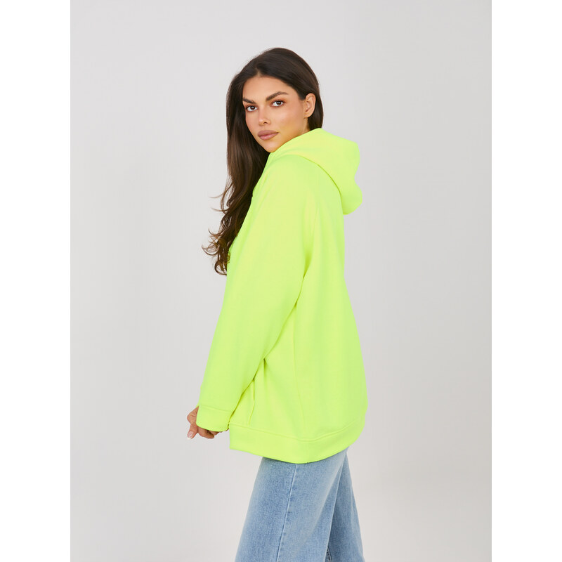Fluo žltá dámska mikina Rue Paris 67901636