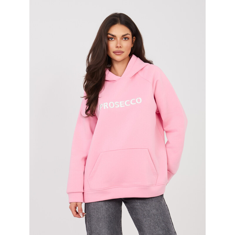 Ružová oversize mikina Rue Paris 67901644