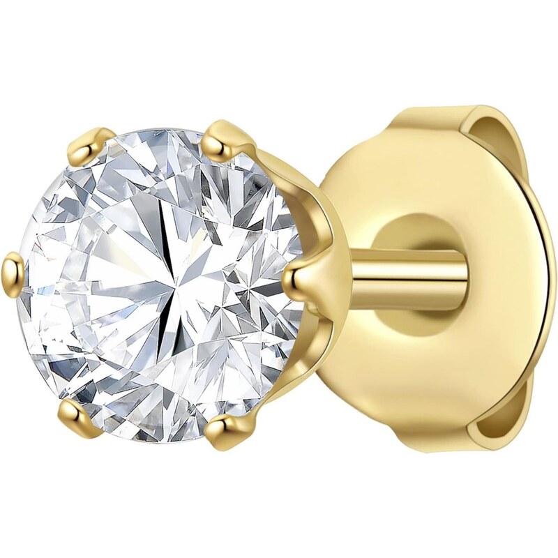 True Rebels Náušnice zlatá žltá 67902656