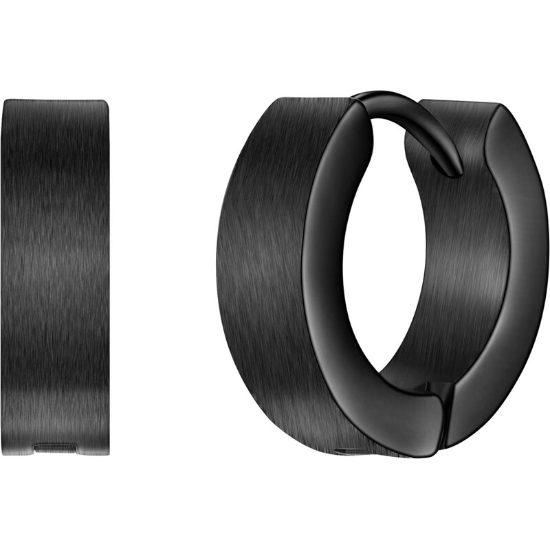 True Rebels Náušnice čierna 67902672