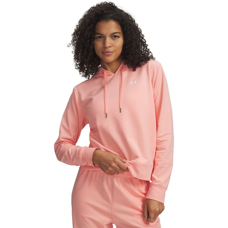 Under Armour Sport Terry Crew Posh Pink / / White 67901790