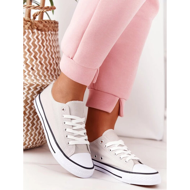 Kesi Šedé dámske klasické tenisky Omerta 67901892