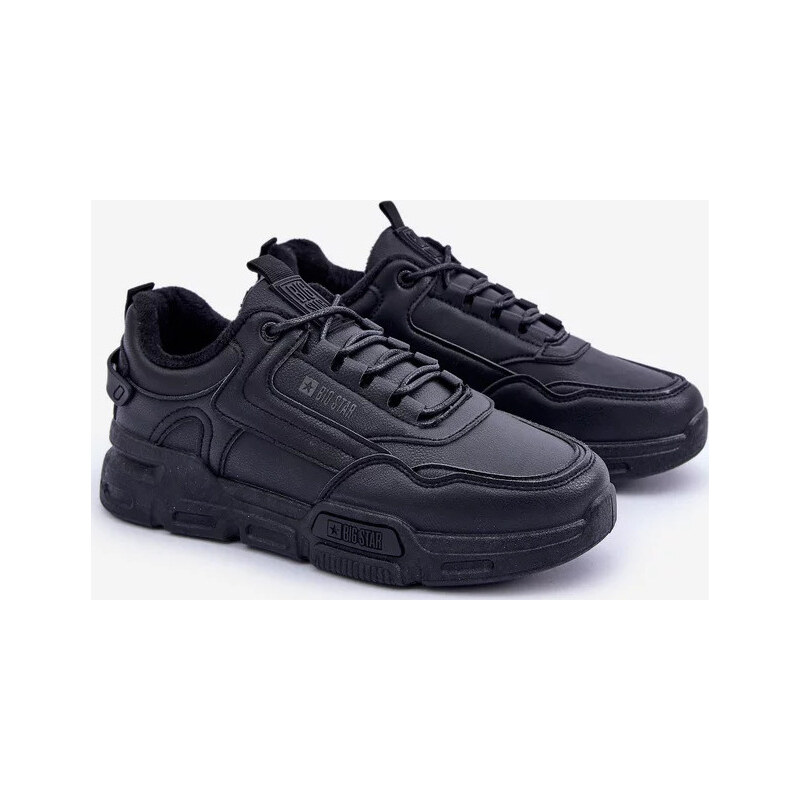 Čierne pánske tenisky Big Star HI-POLY SYSTEM 67901995